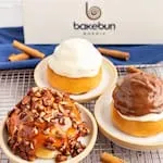 Bakebun Cinnamon Roll Cookie Café Doce  logo